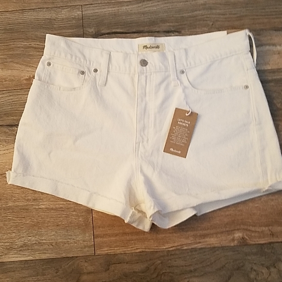 Madewell High-Rise Denim Shorts - Picture 6 of 7